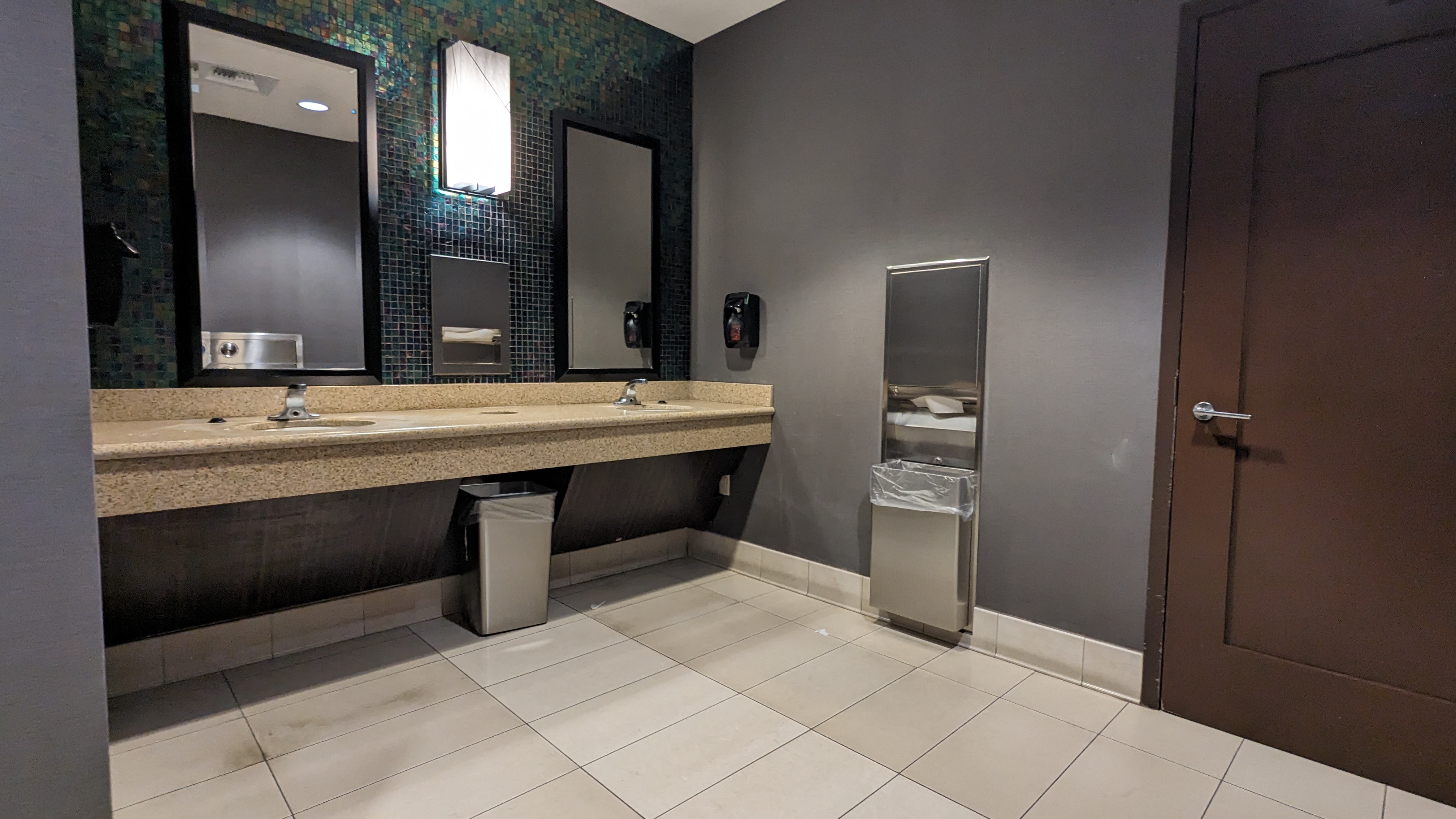 Lobby restroom