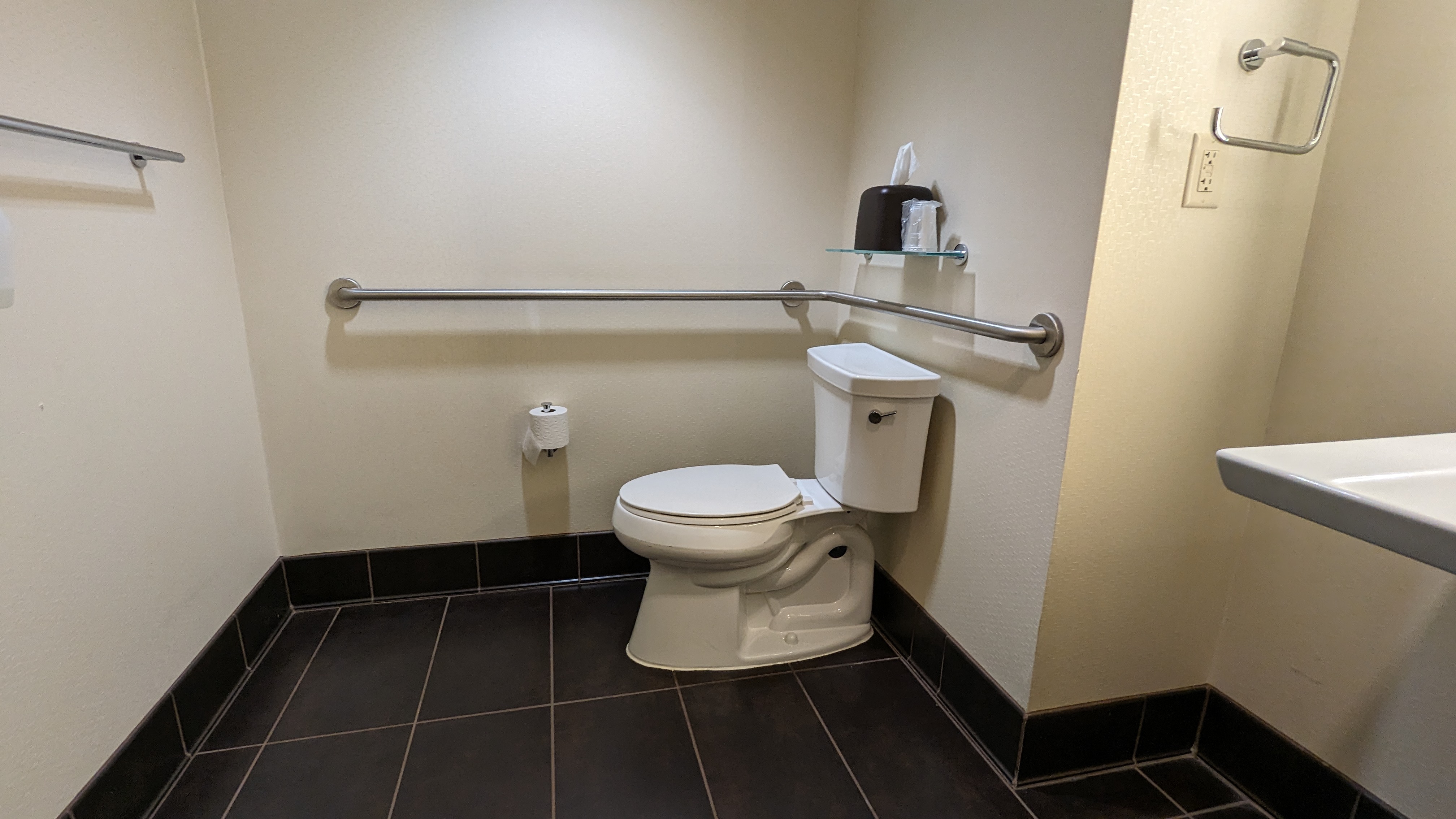 ADA room toilet