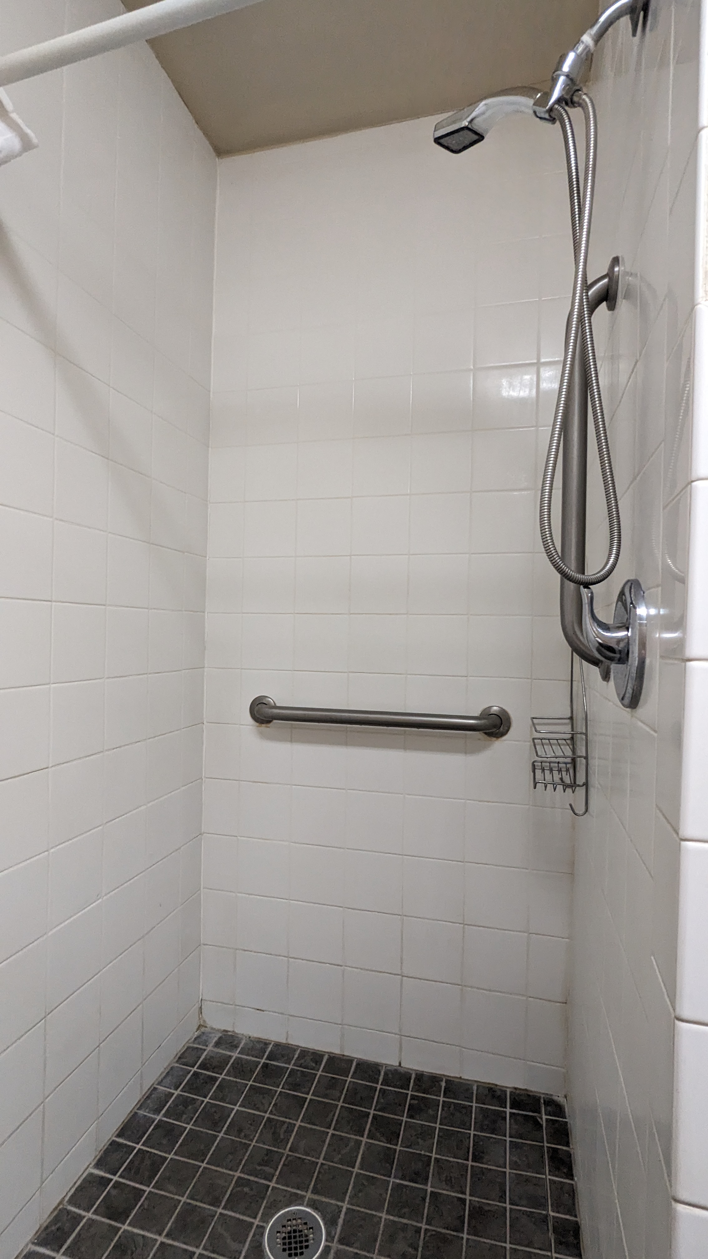 Shower in restroom