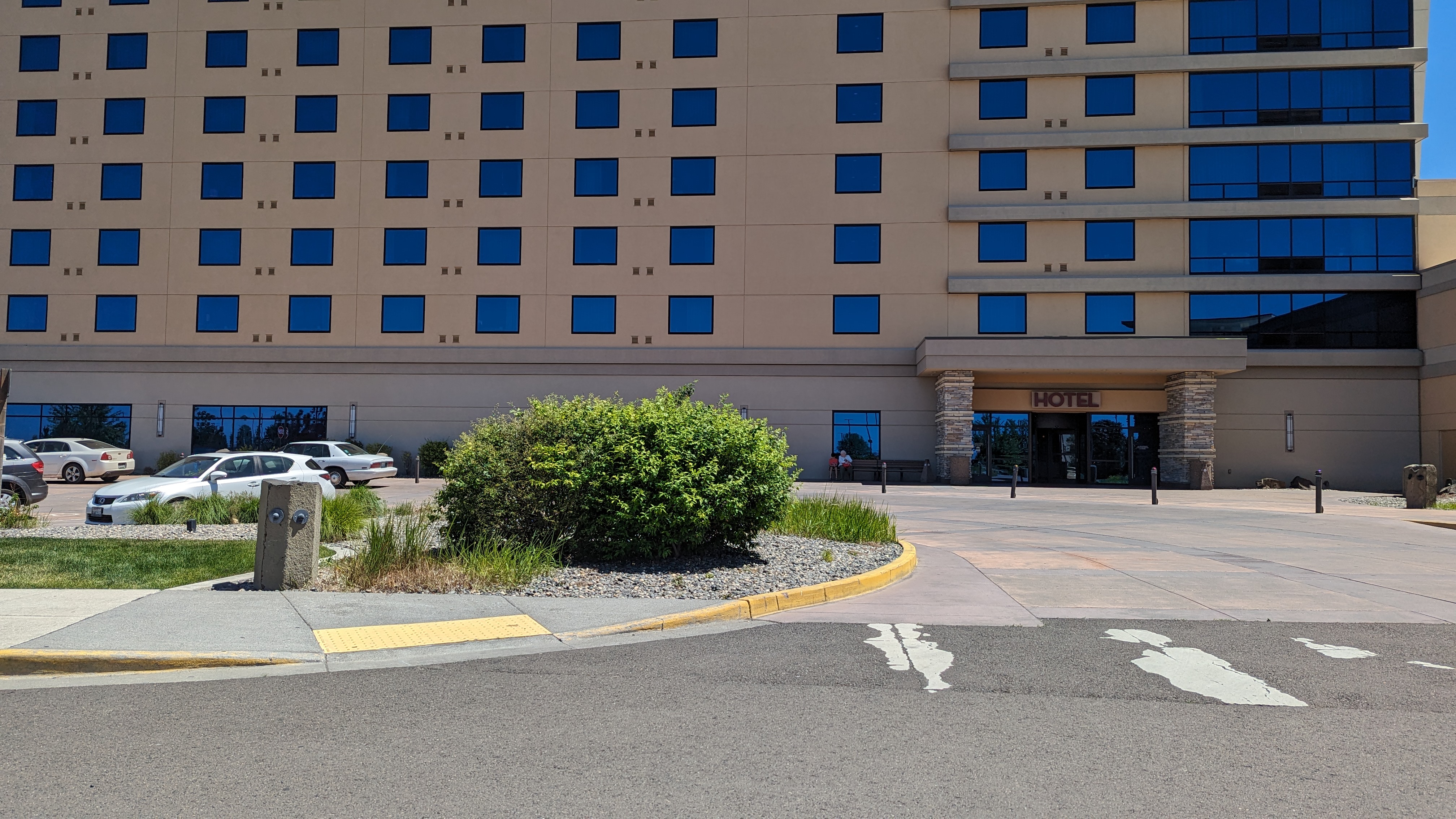 Hotel entrance
