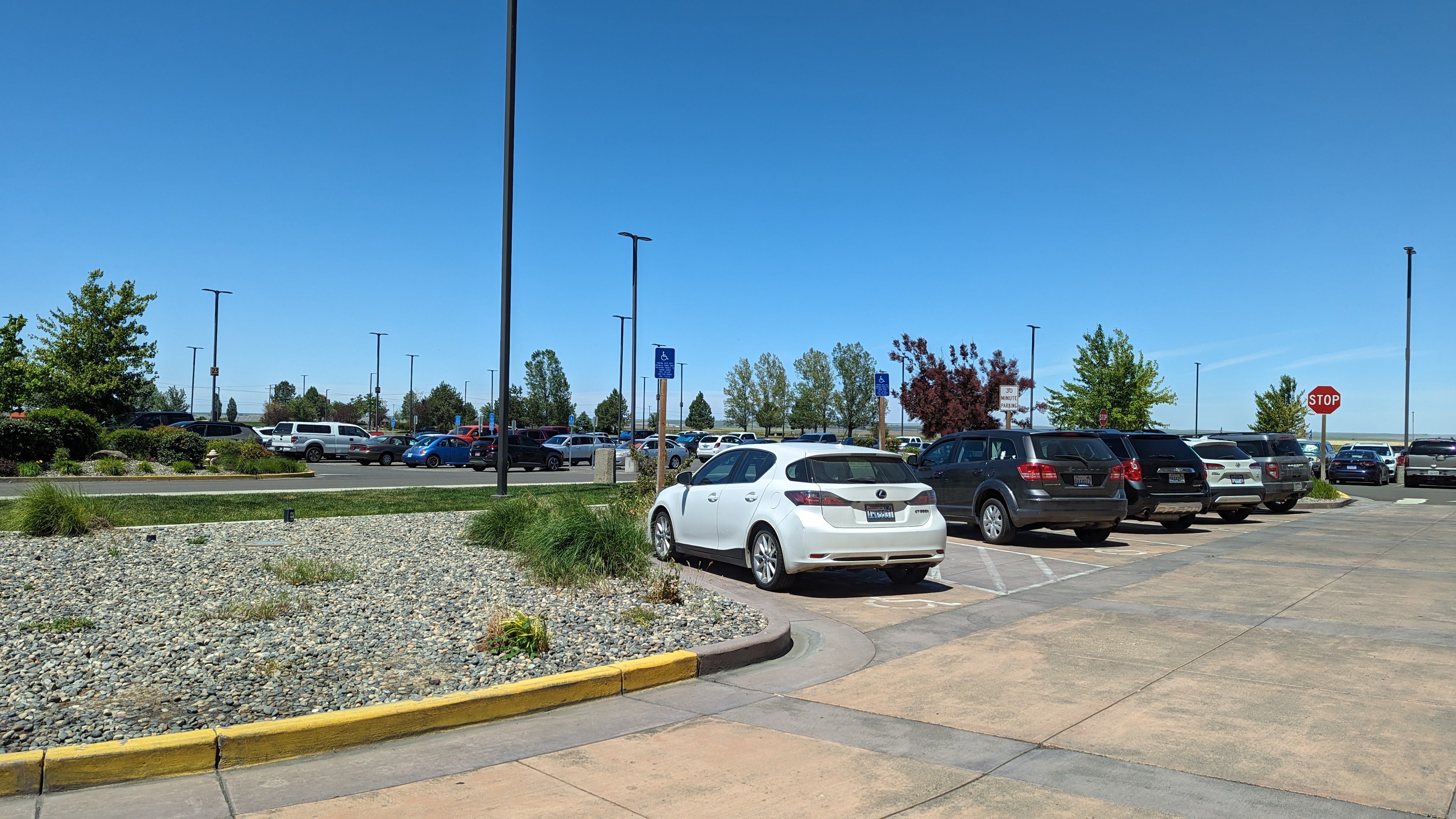 Closer ADA parking spaces