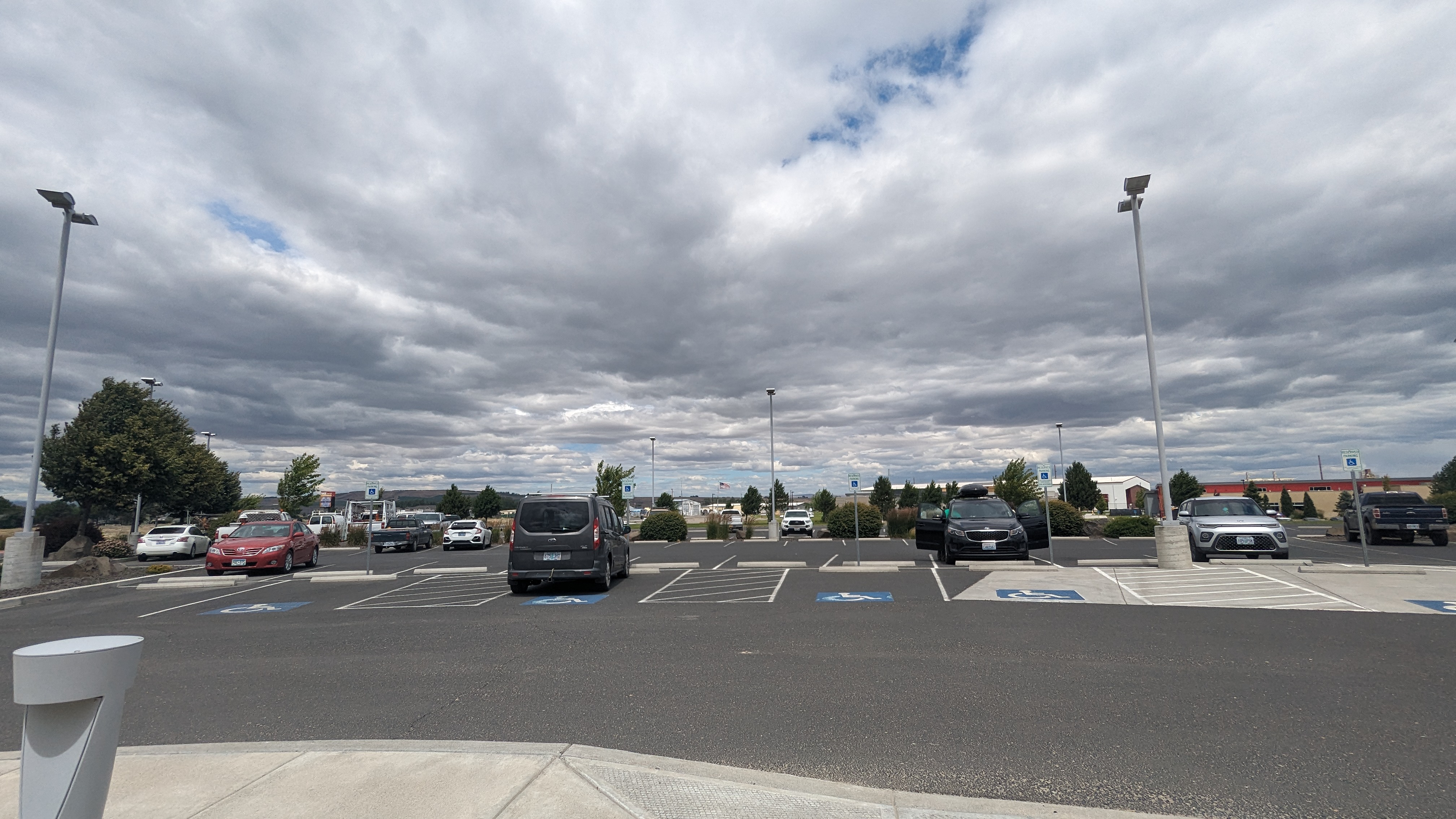 ADA parking spaces