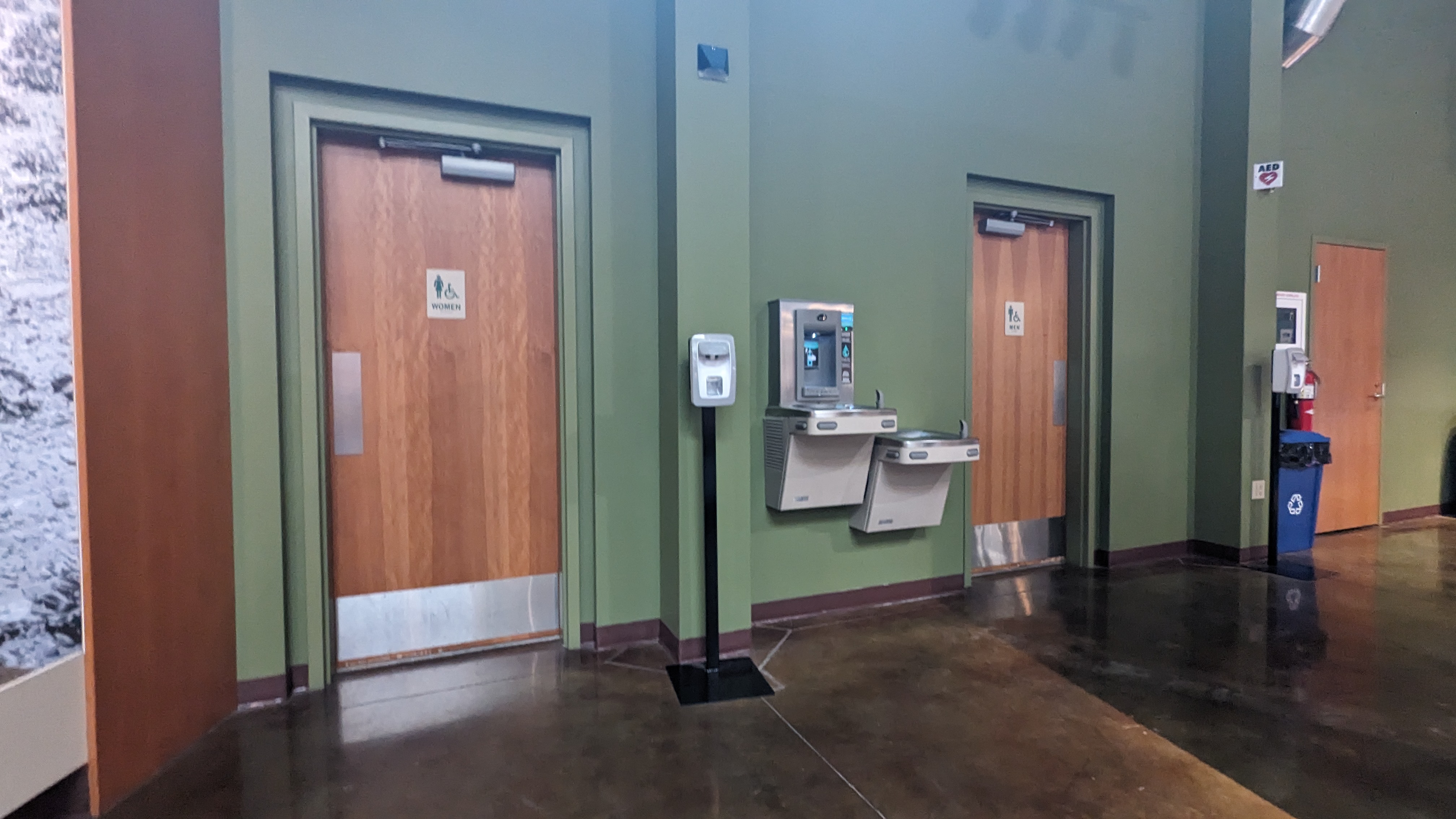 Bathroom entrance